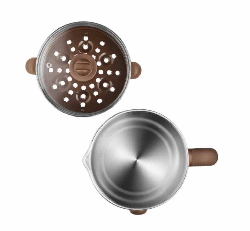 Joyoung K12-D603E Stainless Steel Multi Function Electric Hot Pot 1.2L