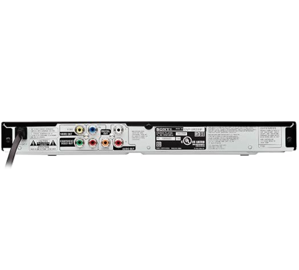 Sony DVP-SR200P/B DVD Player, Black Secondary image
