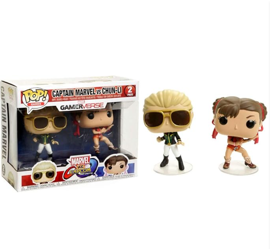 Marvel vs Capcom: Infinite - Captain Marvel vs Chun Li Pop!