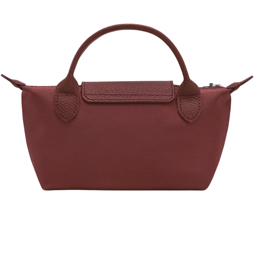 Longchamp Le Pliage One Pouch With Handle Burgundy Secondary image