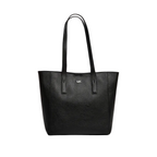 Michael Kors Junie Pebbled Leather Tote Bag Medium Black