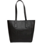 Michael Kors Junie Pebbled Leather Tote Bag Medium Black