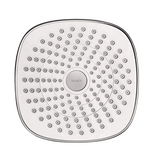 hansgrohe Croma Select E 7-inch Showerhead Premium Modern 2-Spray Rain, IntenseRain Easy Clean with QuickClean in White/Chrome, 26528401 2.0 gallons per minute