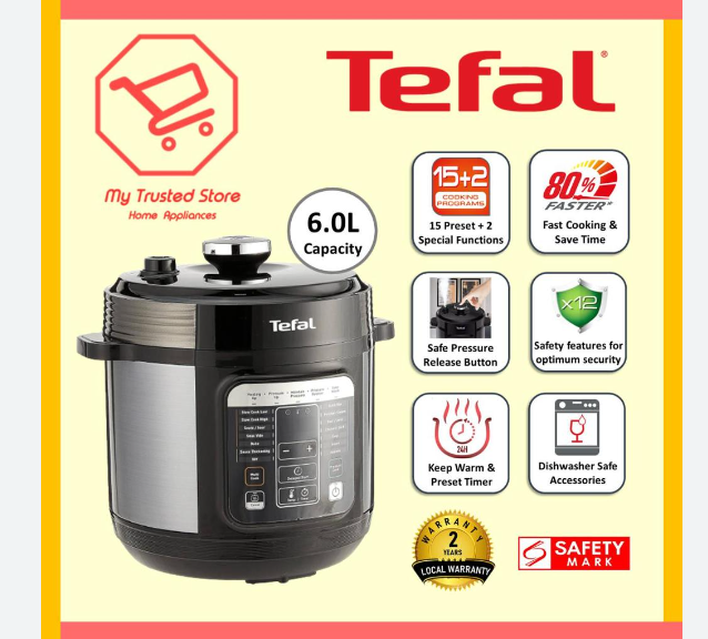SMART MULTICOOKER TEFAL 1854 CY601 Cash Converters