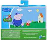 Peppa Pig Peppa's Club Peppa's Mini Golf Preschool Playset Toy, Features 2 Figures and Spinning Windmill, for Ages 3 and Up