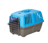 MidWest Pet Carrier: Hard-Sided Small Animal Carrier for Tiny Dog Breeds, Blue Kennel for Quick Trips