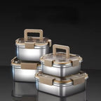 4pc Stainless Steel Food Container Set
