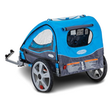 Instep Sync And Take 2 Bike Trailer For Kids Double Seat Blue