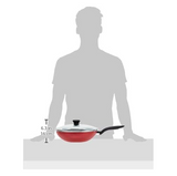 Tefal SO Red C584S6 - Cookware Set, 6 pc set, Induction