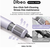 Dibea T30 Pro High Speed Hair Dryer | 300m Negative Ion | 100 Secs Quick Drying | LED Display