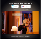 PHILIPS hue GU10 5.7W White and Colour Ambiance LED Smart Spot Light (Compatible with Amazon Alexa, Apple HomeKit, and Google Assistant)