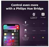 PHILIPS hue GU10 5.7W White and Colour Ambiance LED Smart Spot Light (Compatible with Amazon Alexa, Apple HomeKit, and Google Assistant)