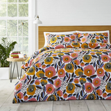 Marimekko USHSFN1078041 Rosarium Duvet Cover Set, Queen, Pink