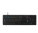 CORSAIR K70 CORE RGB Mechanical Gaming Keyboard - Pre-lubricated Corsair MLX Red Linear Keyswitches - Sound Dampening - Media Control Dial - iCUE Compatible - QWERTY NA Layout - Black
