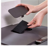 Joseph Joseph 30064 Totem Compact Waste & Recycling Bin, 40L, Stone