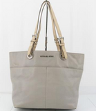 Michael Kors Bedford Top Zip Leather Pocket Tote Bag