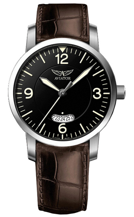 Aviator  V11100344 Airacobra Quartz Mens Watch