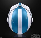 Star Wars The Black Series Life Size Prop Replica Electronic Helmet - Clone Trooper Blue 501st Legion