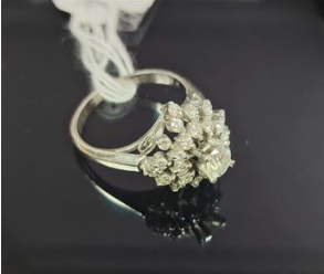 PM900 Diamond Ring 6.6G Size 14