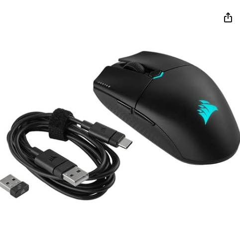 CORSAIR CH931C111AP iCUE KATAR Elite Wireless Gaming Mouse