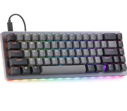 Drop MDX2217619 Computer Keyboards Space Gray Cherry MX Blue RGB