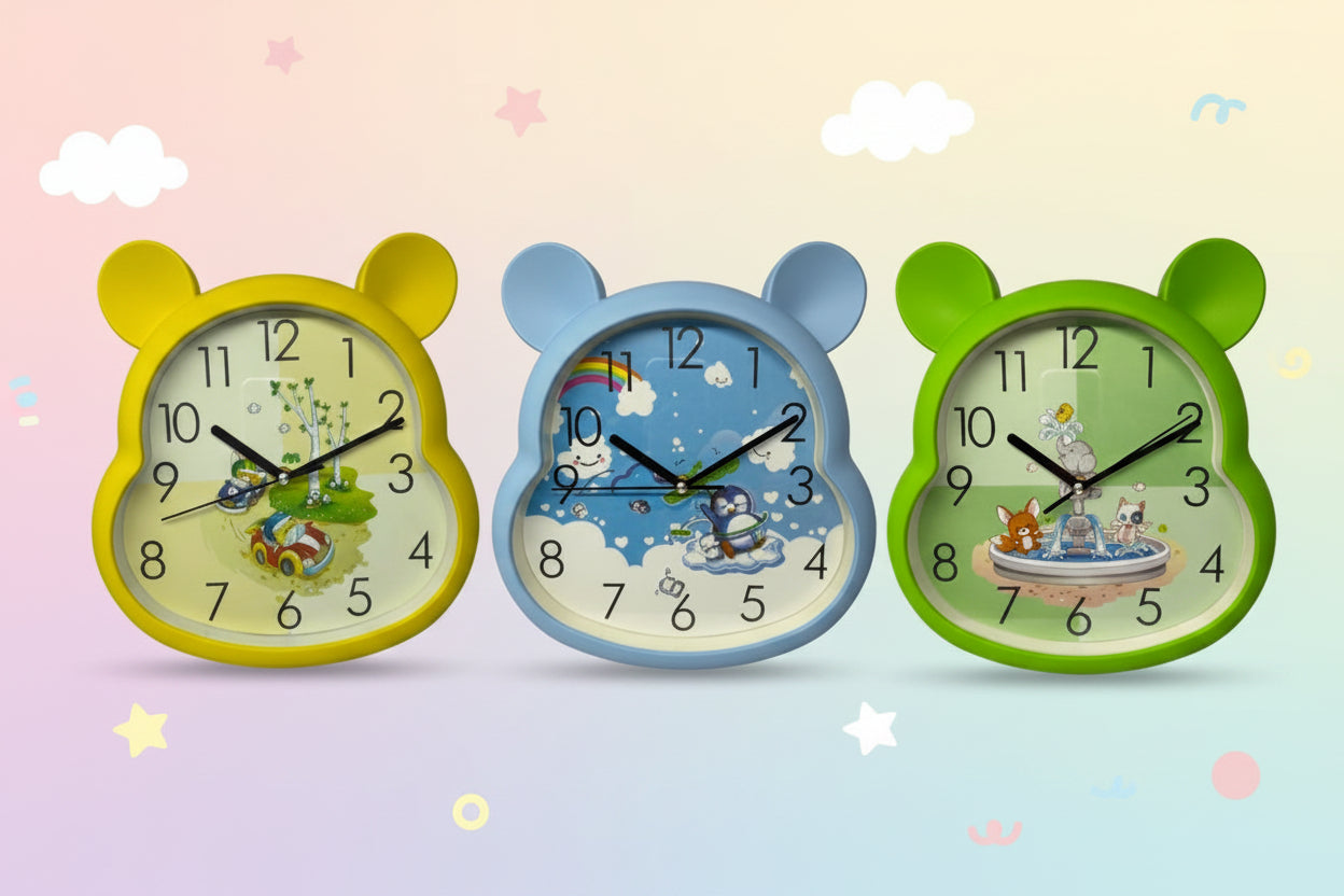 28 × 30cm Bear Wall Clock - 762679 Main image