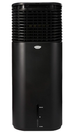 EuropAce 20L 4-in-1 Evaporative Air Cooler ECO 4751V (Black) Powerful Airflow Volume & Honey Comb Filter