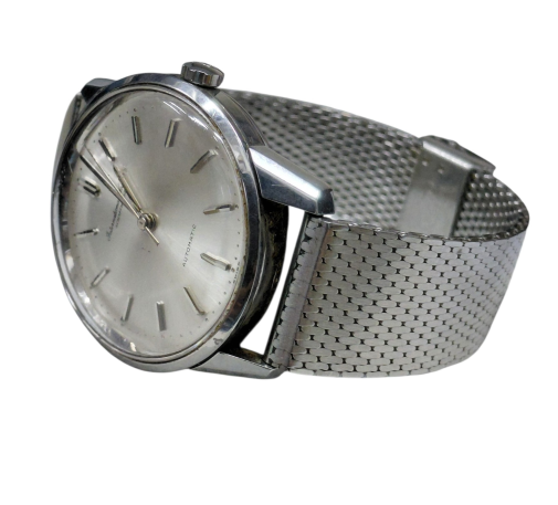 WATCH-MENS/AUTO/SIL/METAL STRAP/STRAP WIDTH 34MM IWC