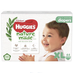 Huggies Platinum Naturemade Tape Diapers XL 44ct Pack Of 3