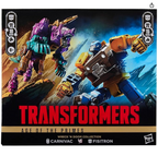 Transformers Age Of The Primes Wreck N Doom Collection Fisitron And Carnivac 5.5in Converting Action Figure 2Pack