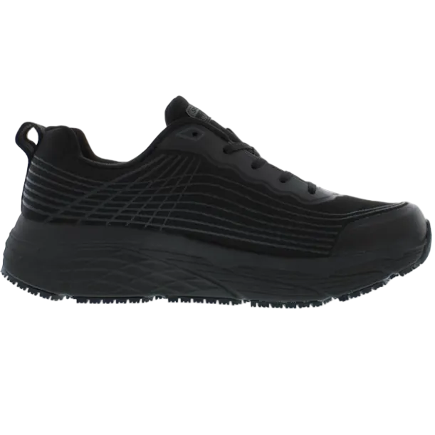 Skechers Work Max Cushioning Elite Mens Black Soft Toe Slip Resistant Athletic US M 11