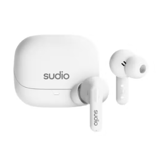 Sudio C8 TWS InEar ANC White Main image