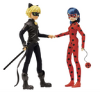 Miraculous Ladybug Mission Accomplished Ladybug & Cat Noir 2-Pack Dolls by Playmates Toys
