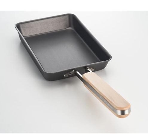 Wahei Freiz eggroll pan 12 x 19 cm/4.7 x 7.5 inch Made in Japan Gas&Induction compatible Nitrided Carbon Steel wahei enzo WMB-3391