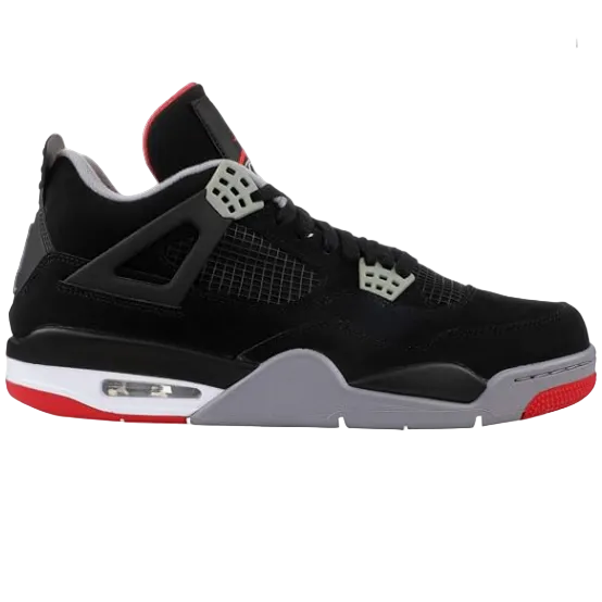 Jordan Mens Air 4 Retro 308497 060 Bred 2019 Release Size 9