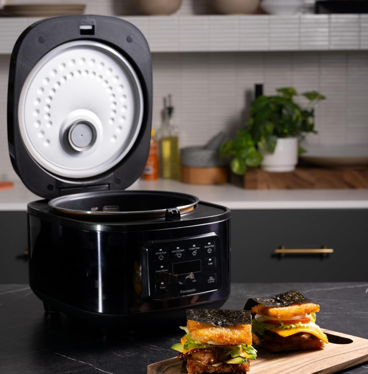 Panasonic Rice Cooker 10 Cup,Black SE-DA182