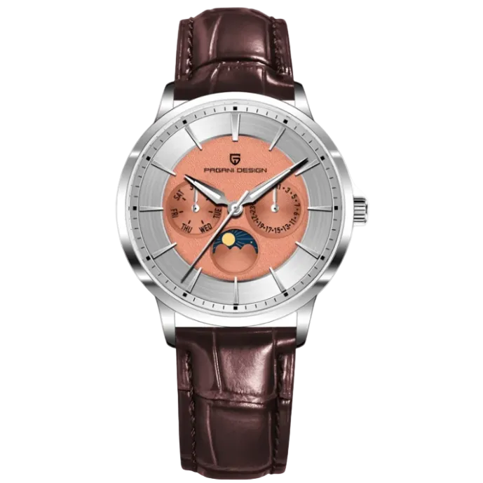 Pagani Design PD1795 Mens 40mm Japan VX3HA Chronograph Quartz Watch Sapphire Crystal 100m Waterproof Luminous Watch