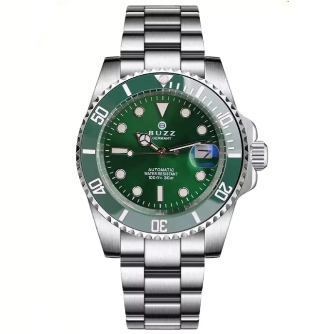 Buzz Germany BZK70152 Mens Stainless Steel Automatic Watch