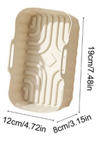 Small Rectangular Silicone Air Fryer Basket