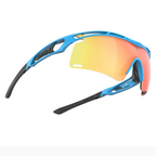 Rudy Project SP7640860000 Tralyx+ Performance Sports Sunglasses Azur Matte FrameMultilaser Orange Lenses