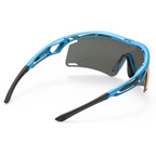Rudy Project SP7640860000 Tralyx+ Performance Sports Sunglasses Azur Matte FrameMultilaser Orange Lenses