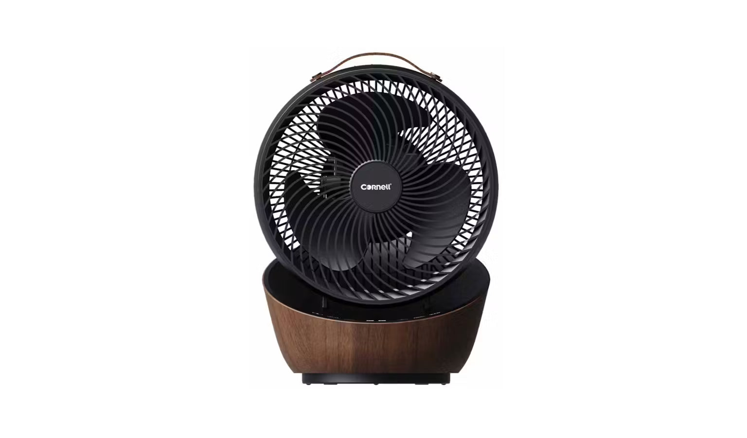 Cornell 10-Inch Air Circulation Fan with Remote (DC MOTOR) - Black (CFDC10BK)