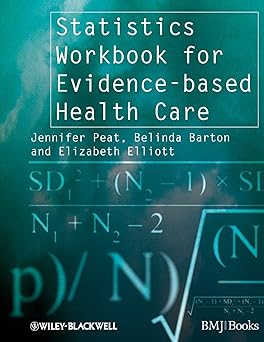 Statistics Workbook for Evidence-based Health Care Paperback Main image