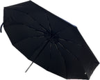 Automatic Folding Umbrella With Wooded Handle