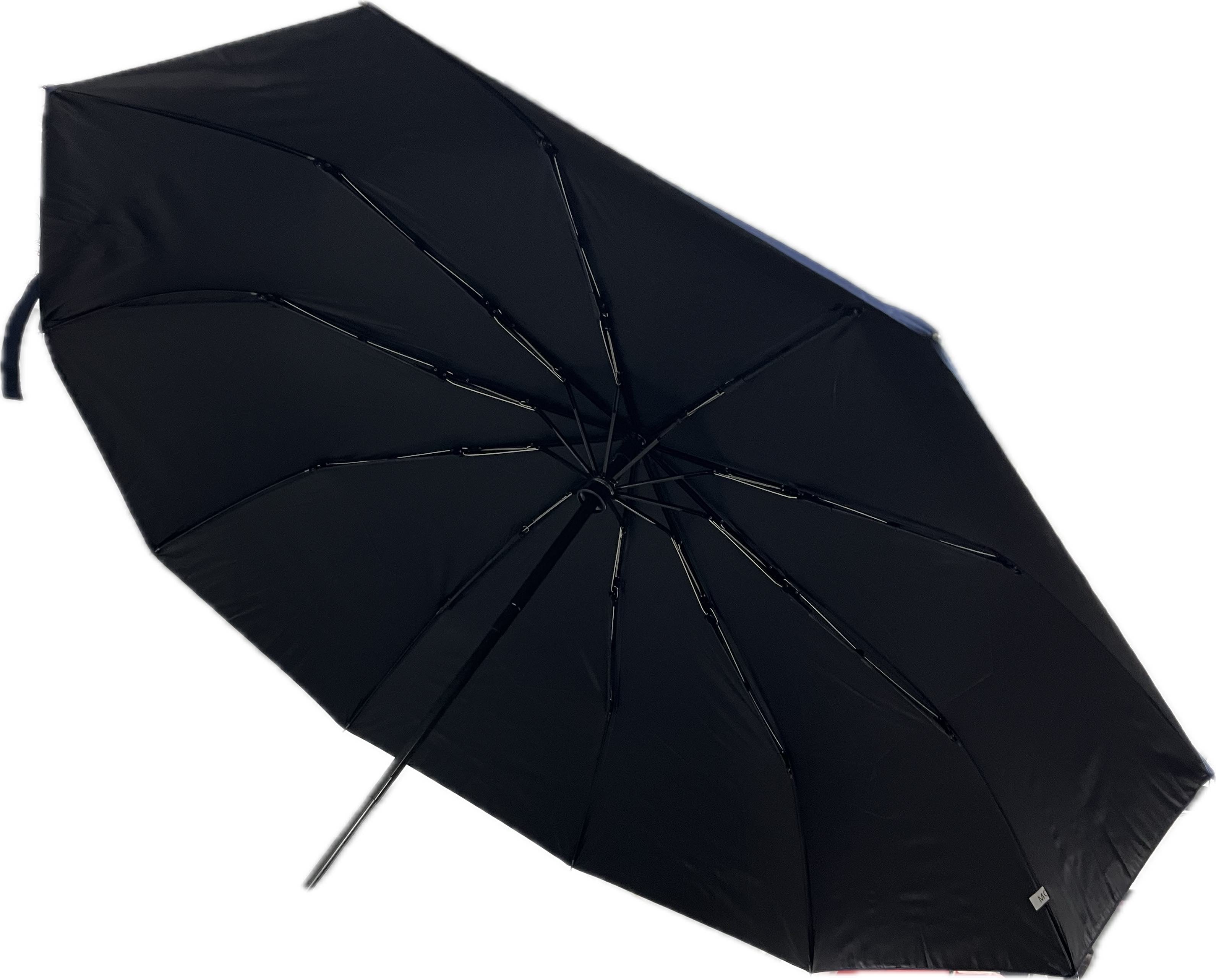 Automatic Folding Umbrella With Wooded Handle