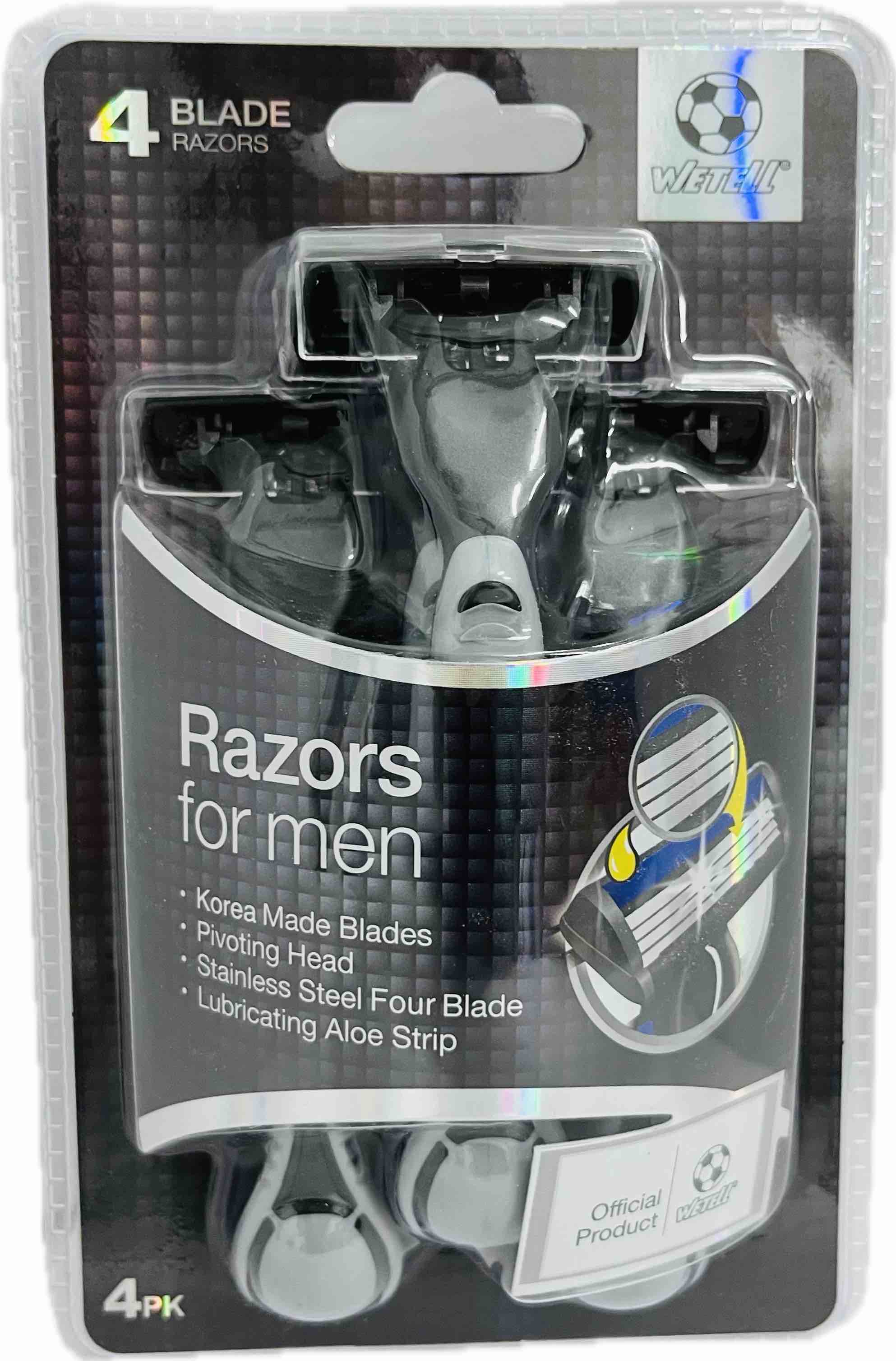 Wetell 4 Blade Razors For Men Main image