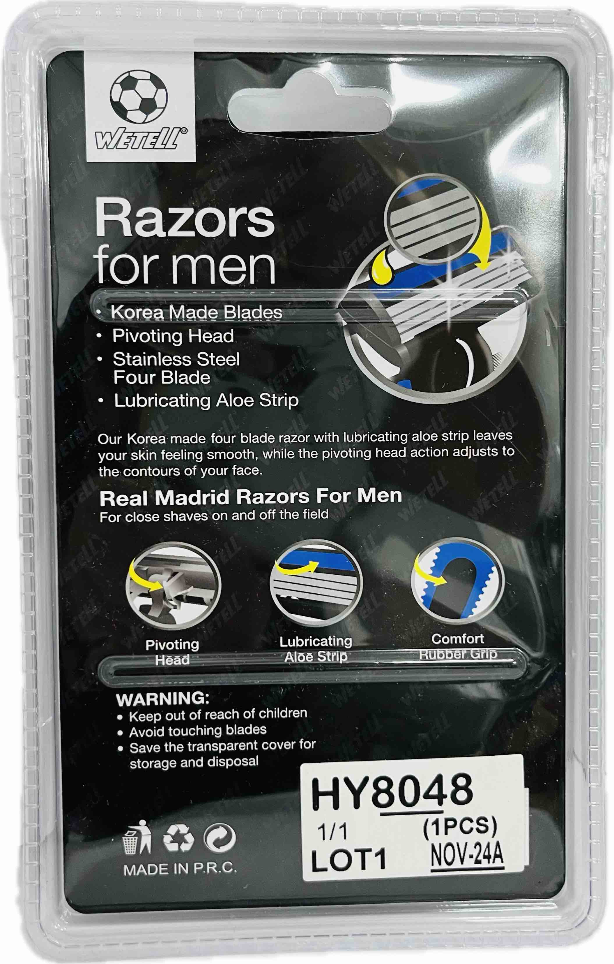 Wetell 4 Blade Razors For Men Secondary image