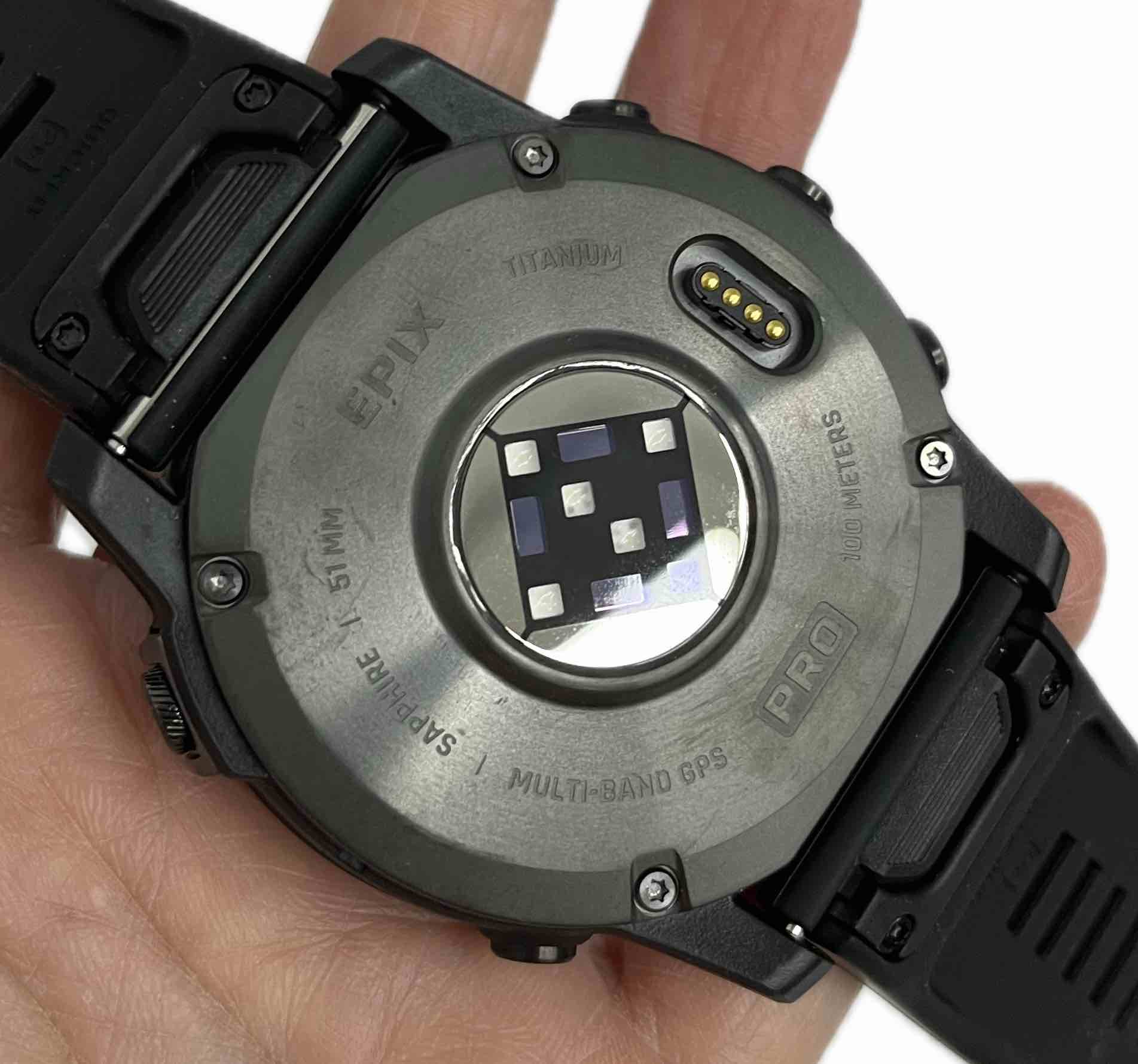 Epix Pro Gen 2 Sapphire Edition Carbon Gray DLC Titanium With Black Band 51mm