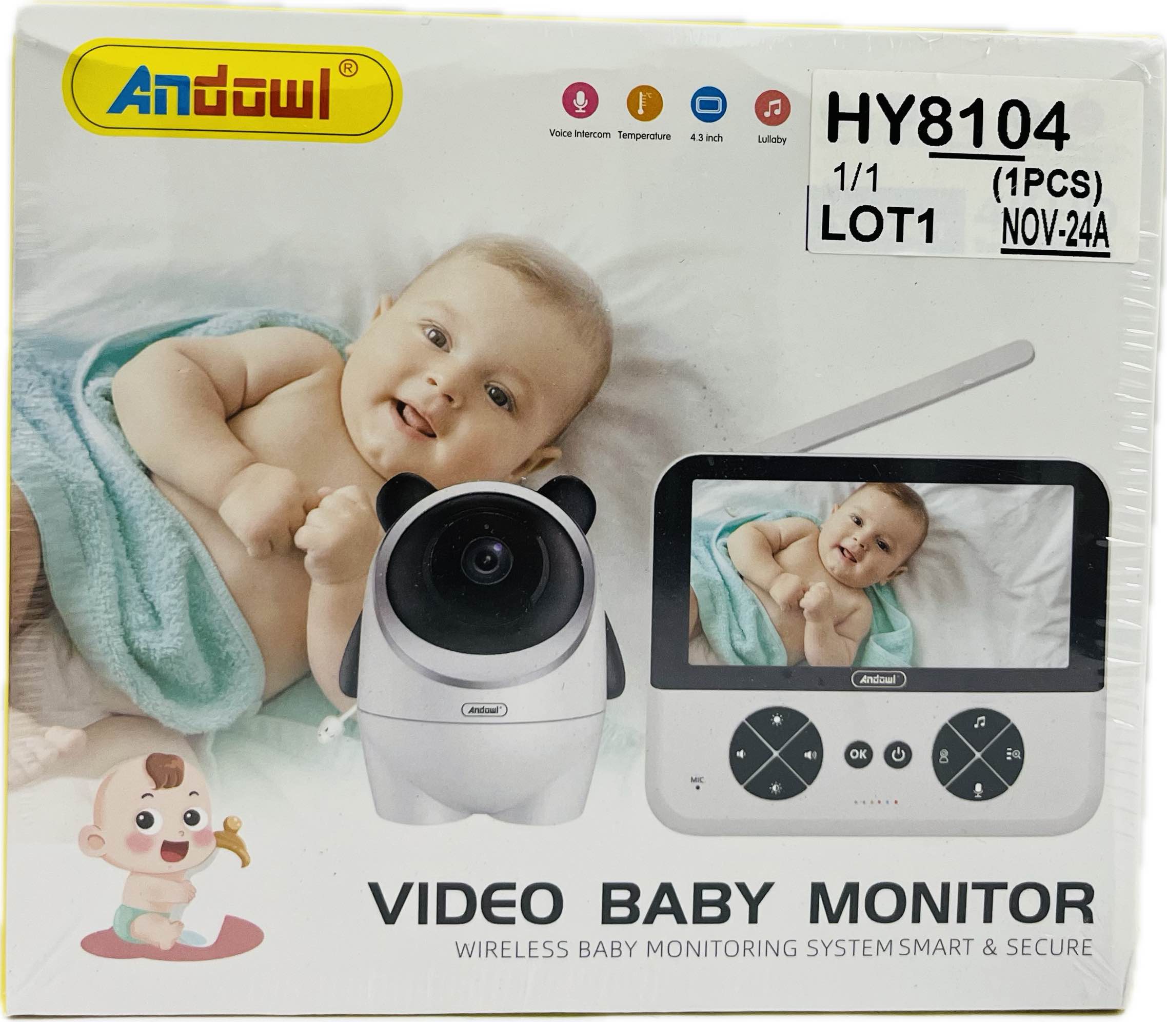Andowl QSX601 Baby Monitor Main image