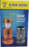 Solar Charging Camping Light With Fan GSH9299